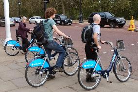 Use of rental bikes increasing in London