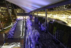 LED lighting marks 100th anniversary of Tokyo Station