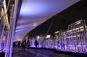 LED lighting marks 100th anniversary of Tokyo Station