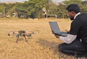 India's unmanned vehicle at test flight