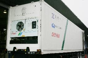 Denso unveils freezer-aided marine container