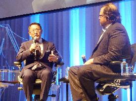 Toyota Motor to lead "hydrogen society": president