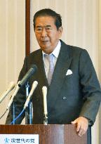 Ishihara to quit politics if unsuccessful in lower house election