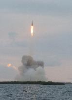 Spacecraft Orion developed for Mars trip lifts off on 1st test flight