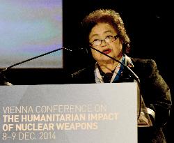 Canada-residing A-bomb survivor appeals for nuke elimination