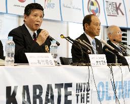 Karate group welcomes IOC's move