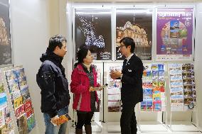 Travel agency opens tourist information center in Osaka