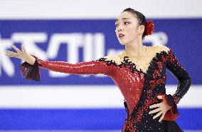 Japan's Hongo 6th at ISU Grand Priz Final figure skating