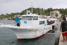 Japanese nonprofit group donates passenger ship to Palau