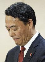 DPJ leader Kaieda says to resign over election loss