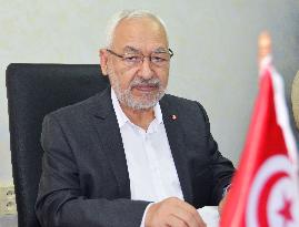 Tunisia's Islamist party leader in interview