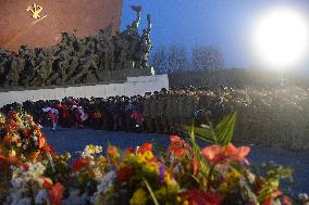 N. Korea marks 3rd anniversary of former leader's death