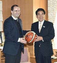 FIBA exec Baumann in Japan
