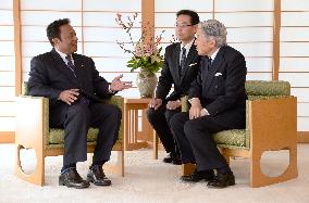 Palau President Tommy Remengesau in Japan
