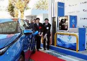 1st commercial hydrogen station in Tokyo opens