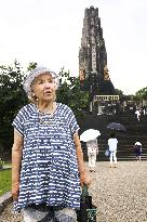 WWII survivor recalls wartime ordeal at peace park