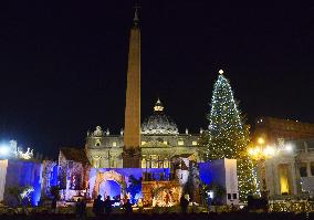 Christmas tree in Vatican