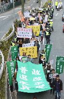 Pro-democracy march in Macao