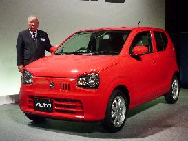 Suzuki Motor releases all-new Alto minicar in Japan