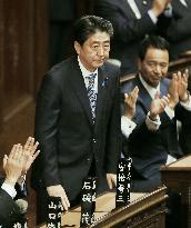 Abe re-elected as Japan PM at post-election Diet session