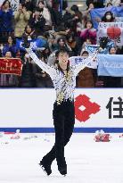 Hanyu skates away with 3rd straight national crown