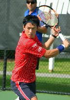 Nishikori aims for semifinals at all 4 Grand Slam events