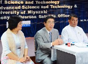 Univ. of Miyazaki opens office in Yangon