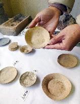 Massive pottery plates found in Kyoto