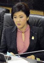 Yingluck fights impeachment in legislative assembly