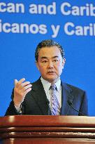 China FM speaks after forum with Latin American, Caribbean states