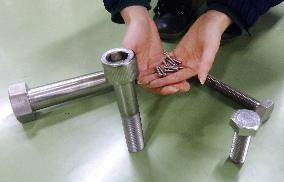 Osaka fasteners wholesalers to offer expertise exam on screws