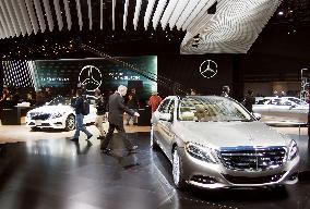 Daimler's Mercedes-Benz booth at NAIAS in Detroit