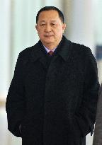 N. Korea's envoy on way to meet with ex-U.S. diplomats