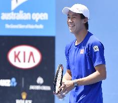 Japan's Nishikori ready for Australian Open tennis