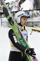 Japan's Takanashi misses podium in Zao ski jumping