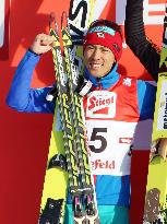 Japanese Watabe in Nordic Combined World Cup