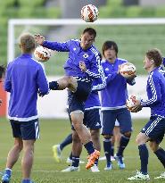 Japan prepare for Asian Cup game against Jordan