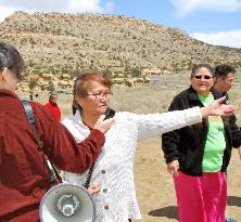Navajo woman tells of radioactive damage