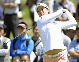 S. Korea's Chun takes lead at halfway point of Japan LPGA major