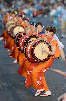 Sansa Odori Festival starts in Morioka