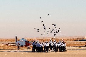 ISRAEL-HATZERIM AIRBASE-AIR FORCE-GRADUATION CEREMONY