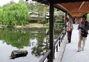 Kyoto State Guest House opens to public for trial run