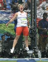Poland's Wlodarczyk sets world record in women's hammer throw