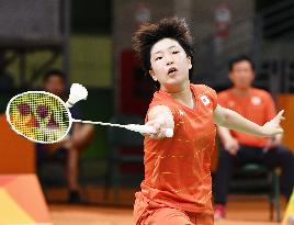 Olympics: Japan's Yamaguchi through to badminton quarterfinals