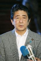 Japan to work with U.S., S. Korea on N. Korea nuclear test report: Abe