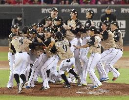 Baseball: Fighters win 1st Japan Series title in 10 years