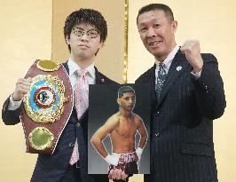 Boxing: Tanaka to make 1st light flyweight title defense in May