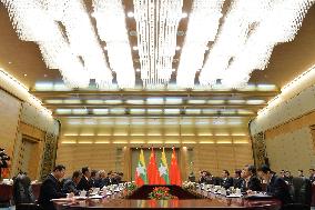 China-Myanmar talks