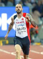 Turkey's Guliyev wins men's 200 meters at world championships