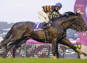 Horse racing: Kitasan Black completes Tenno-sho double